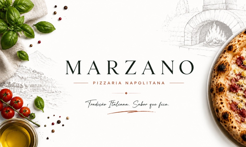 Marzano Pizzaria Napolitana — Tradição Italiana. Sabor que fica.